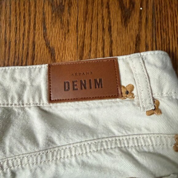 Sezane Le Crop - Sézane X Lucia Vergara Ecru With Ampola Embroidery - Size 42 - Picture 4 of 5